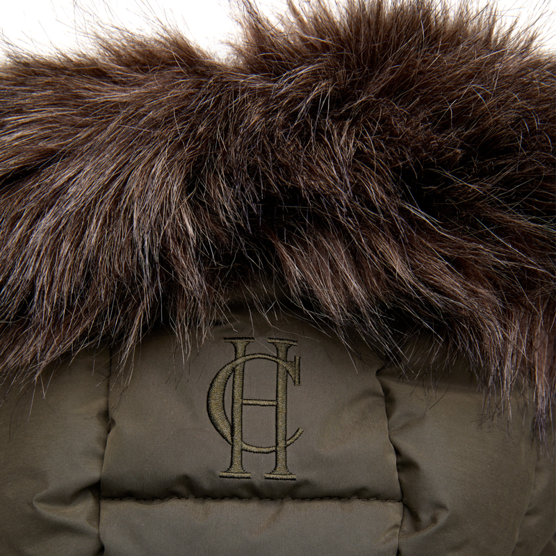 Holland Cooper Chamonix Coat - Khaki-10